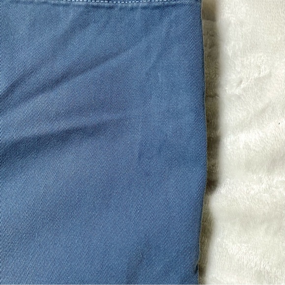 Eddie Bauer Relaxed Cotton Men’s Chino Shorts, Light Blue, Size 34 - Picture 8 of 8